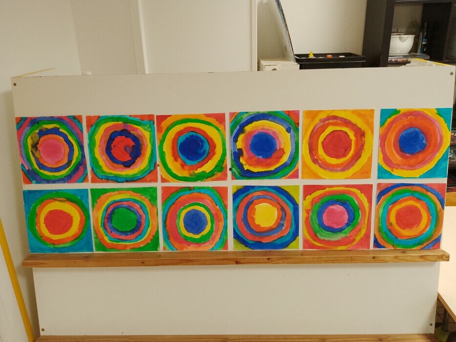 Vassily Kandinsky et Elmer s'invitent dans le cycle 1